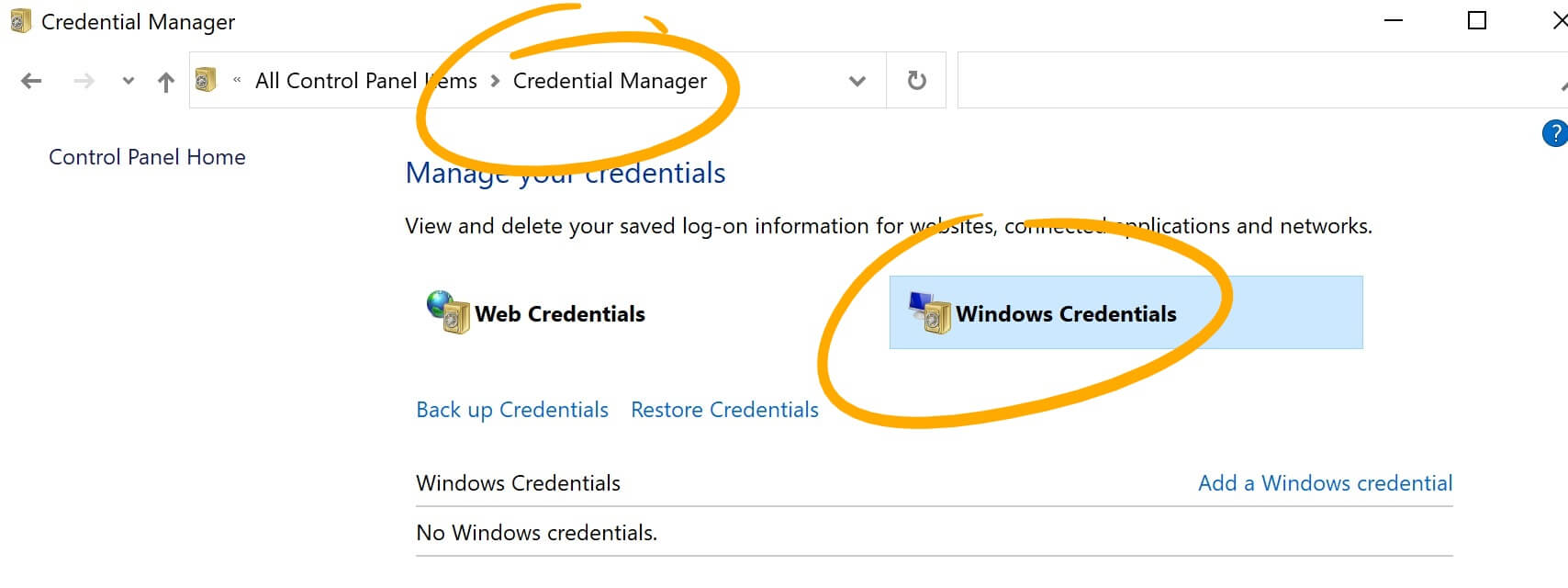 An error occurred while reconnection to (Drive Letter)